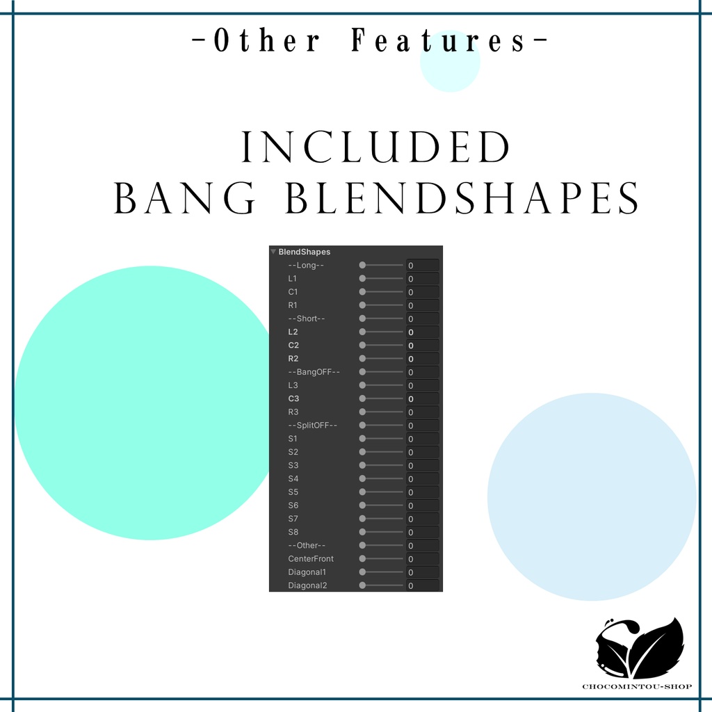 『6 Avaters』Poison Jelly Hair 【VRChat】