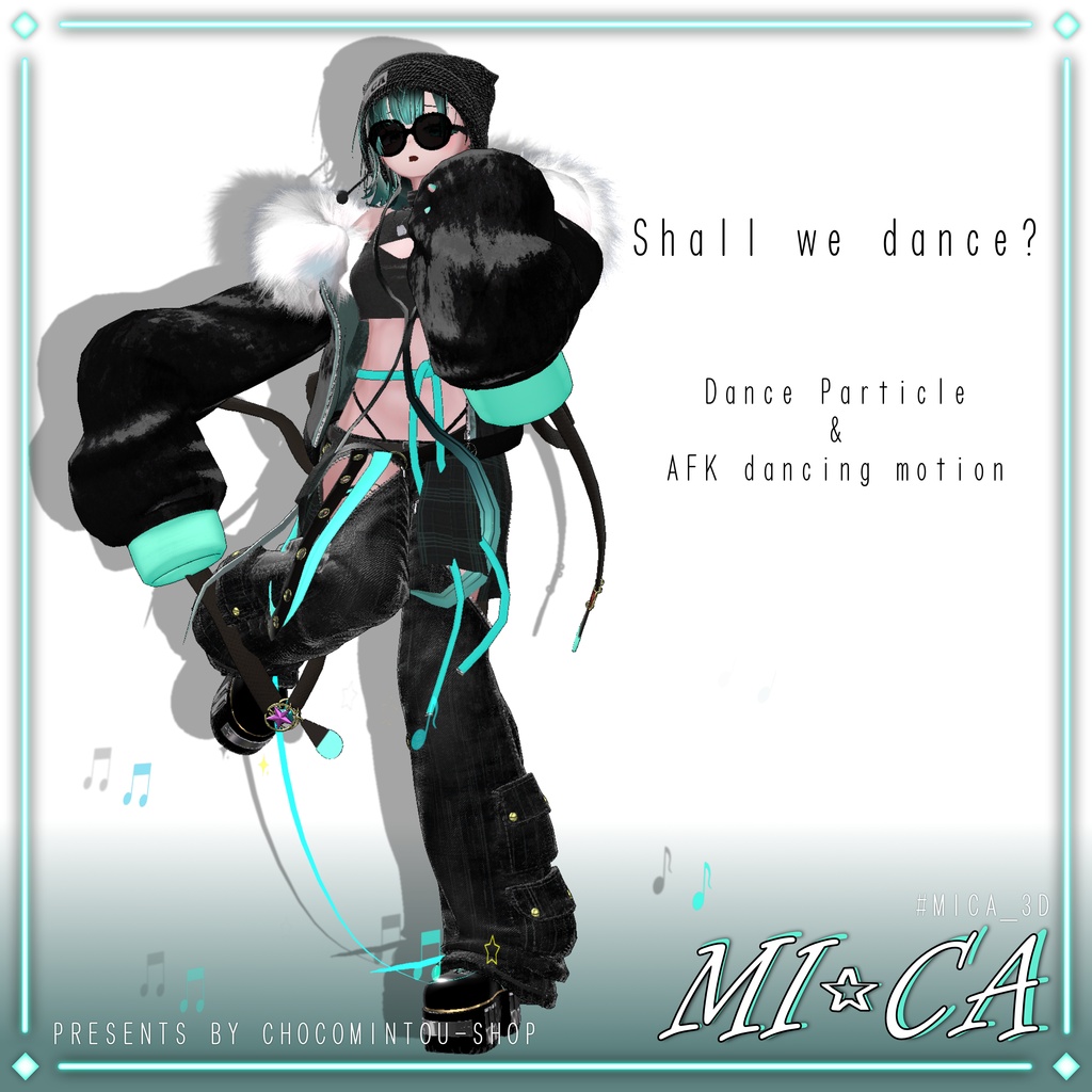 【オリジナル3Dモデル】MI☆CA / ミカ