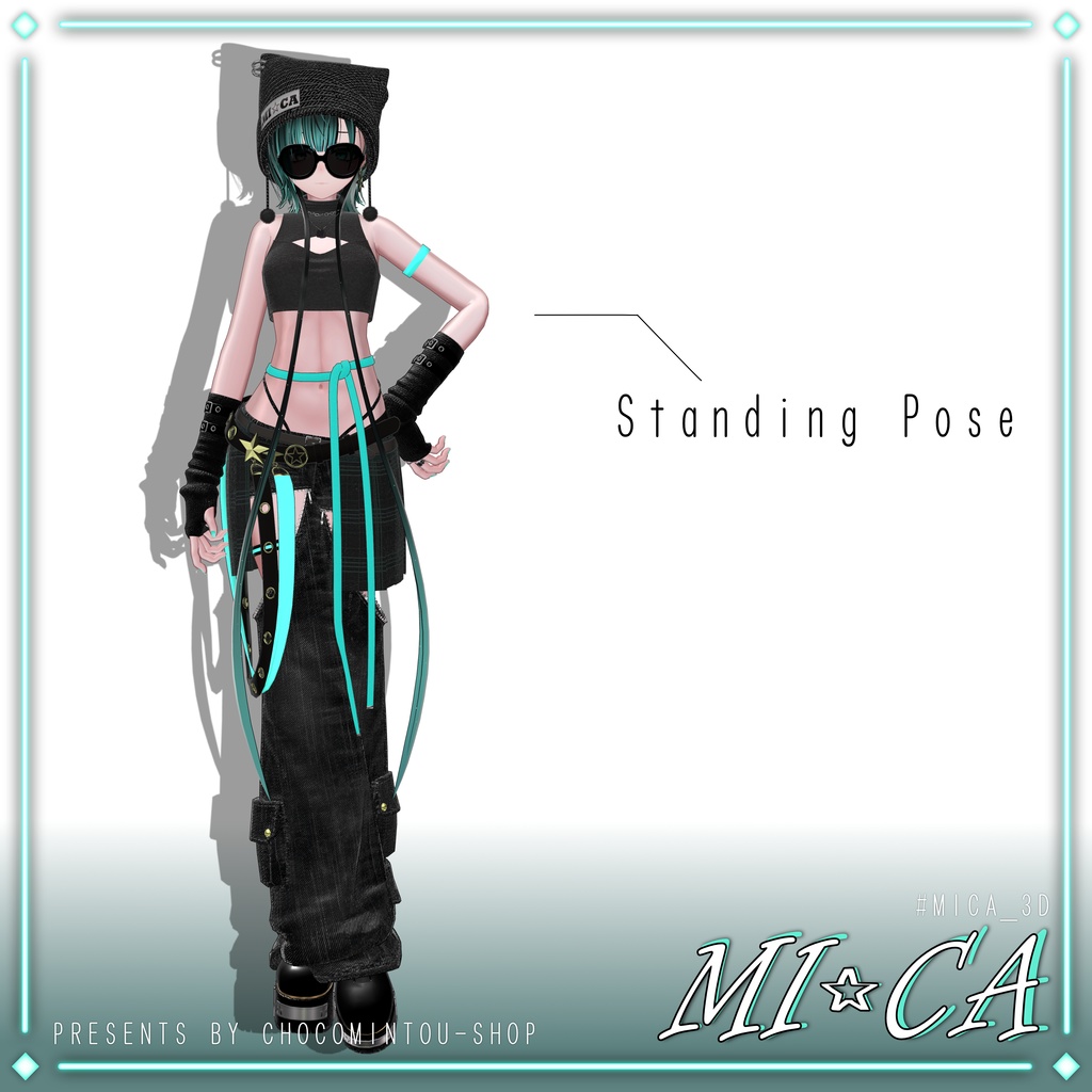 【オリジナル3Dモデル】MI☆CA / ミカ