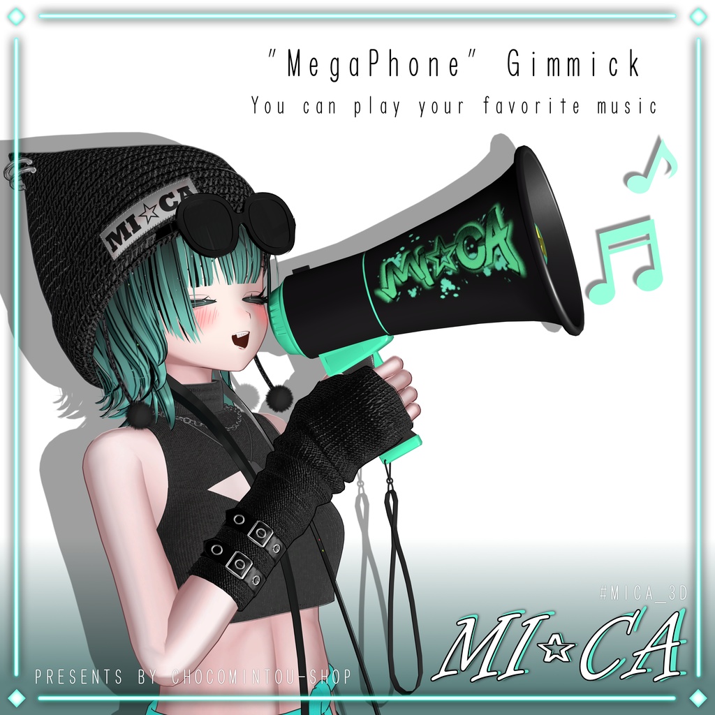【オリジナル3Dモデル】MI☆CA / ミカ