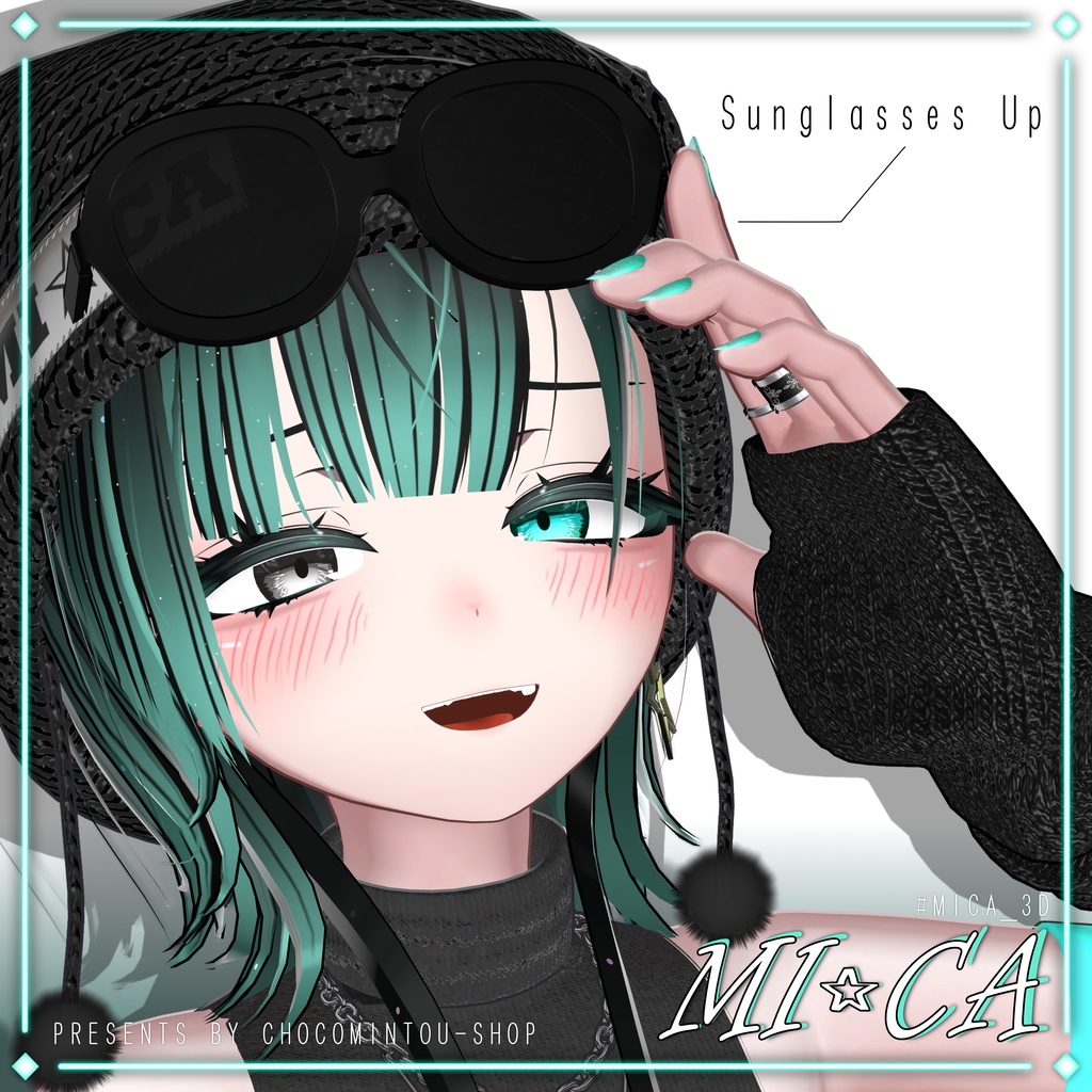 【オリジナル3Dモデル】MI☆CA / ミカ