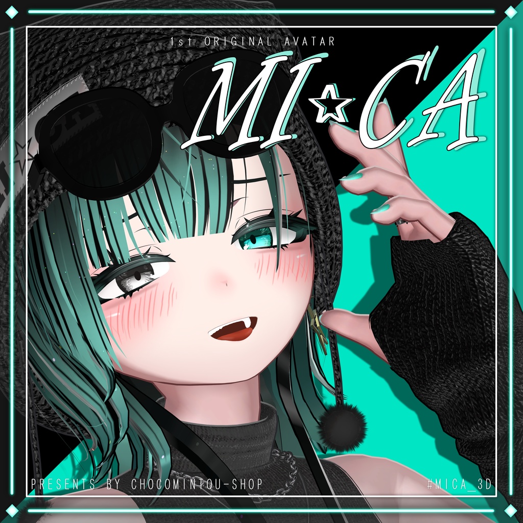 【オリジナル3Dモデル】MI☆CA / ミカ