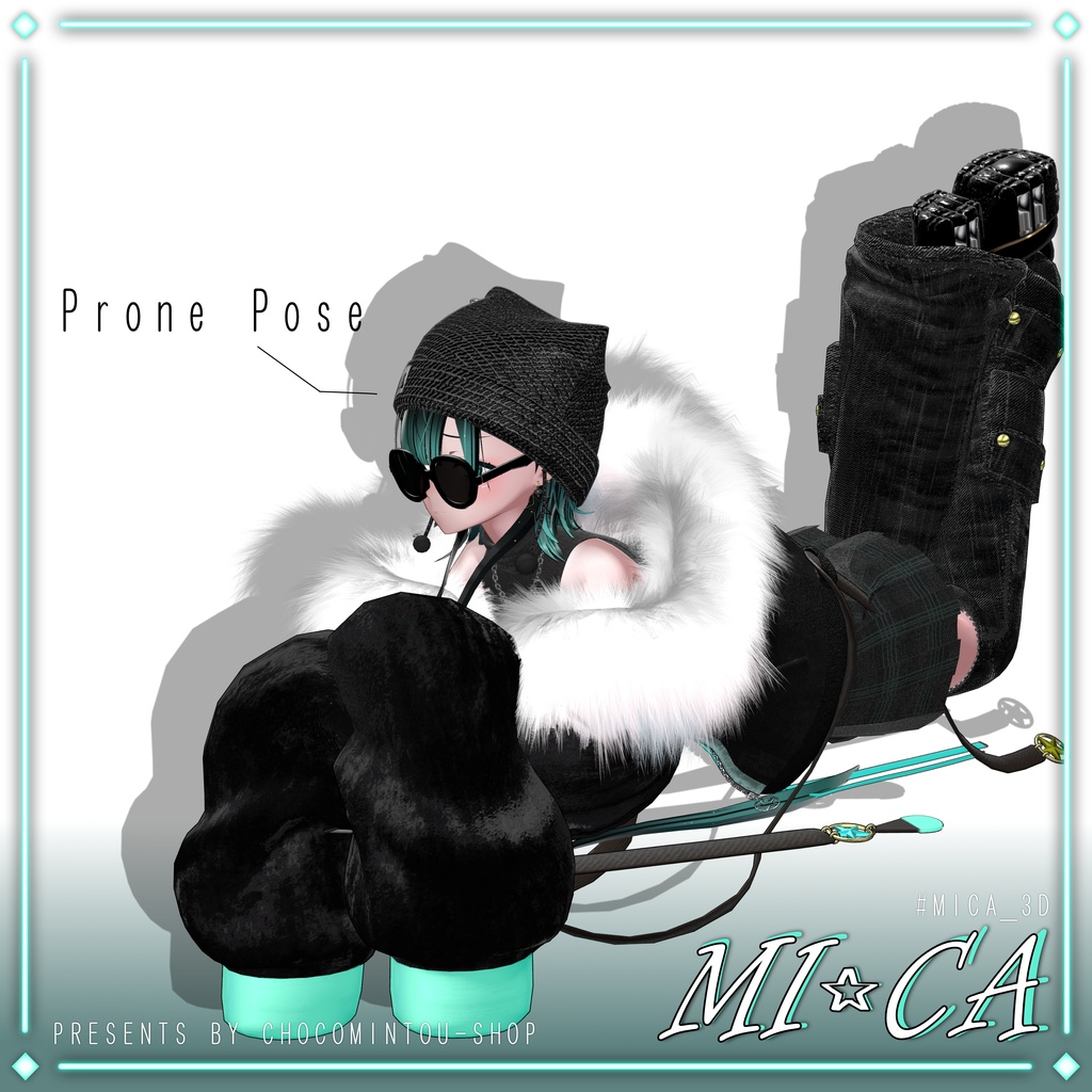 【オリジナル3Dモデル】MI☆CA / ミカ