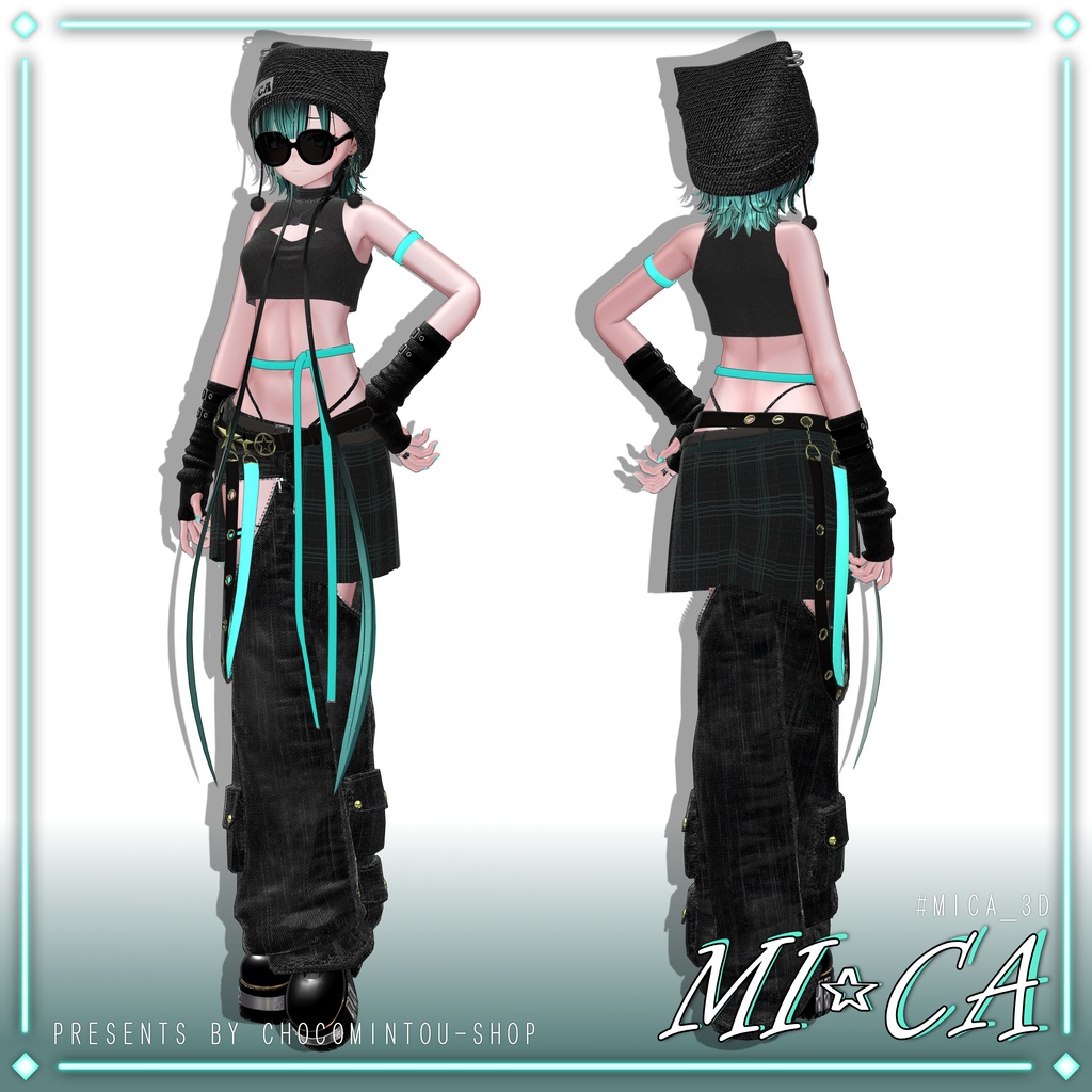 【オリジナル3Dモデル】MI☆CA / ミカ