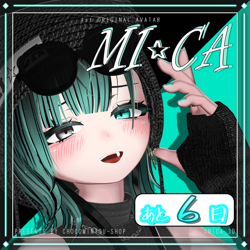 【オリジナル3Dモデル】MI☆CA / ミカ