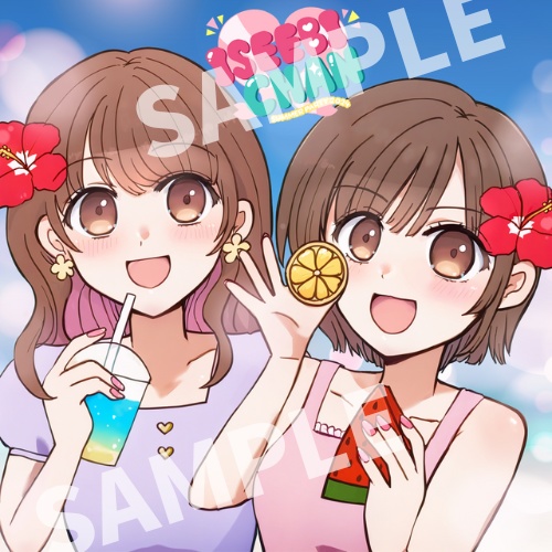 ステッカー イラストVer.【いせえびちゃんSUMMERPARTY2024】