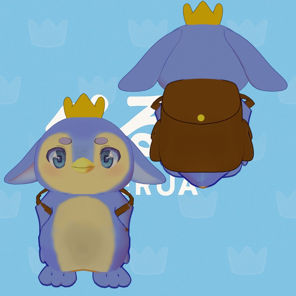 【Perua-ぺるあ-】 VRChat オリジナル3Dアバター