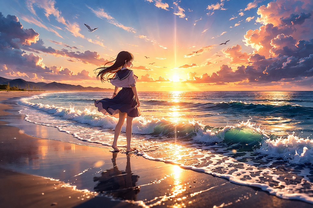 フリー音源　【光と影】