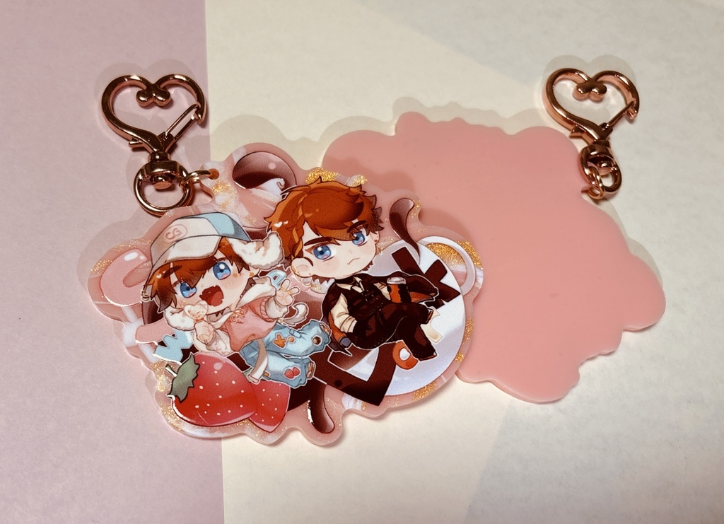 【非公式】バレンタインアクキー【北見遊征】