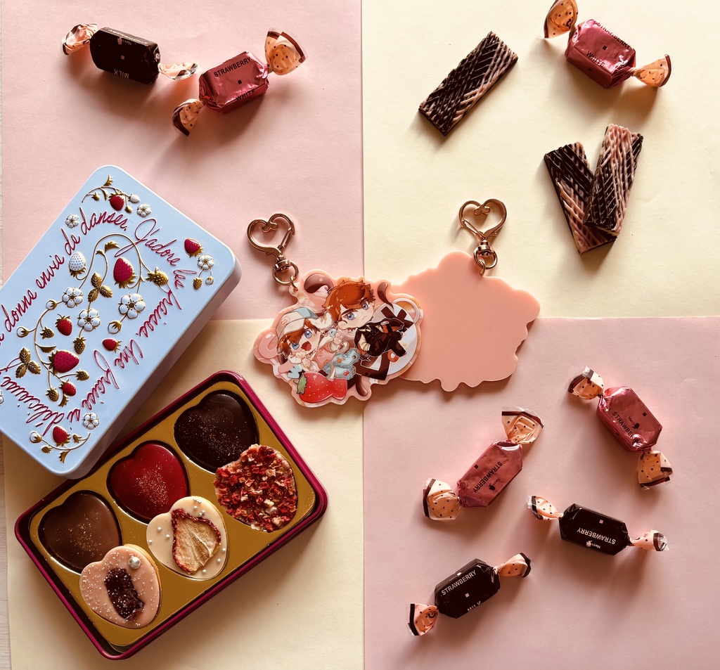 【非公式】バレンタインアクキー【北見遊征】