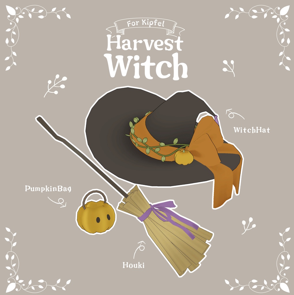 【キプフェル対応】Pain de mie ~ Harvest Witch~