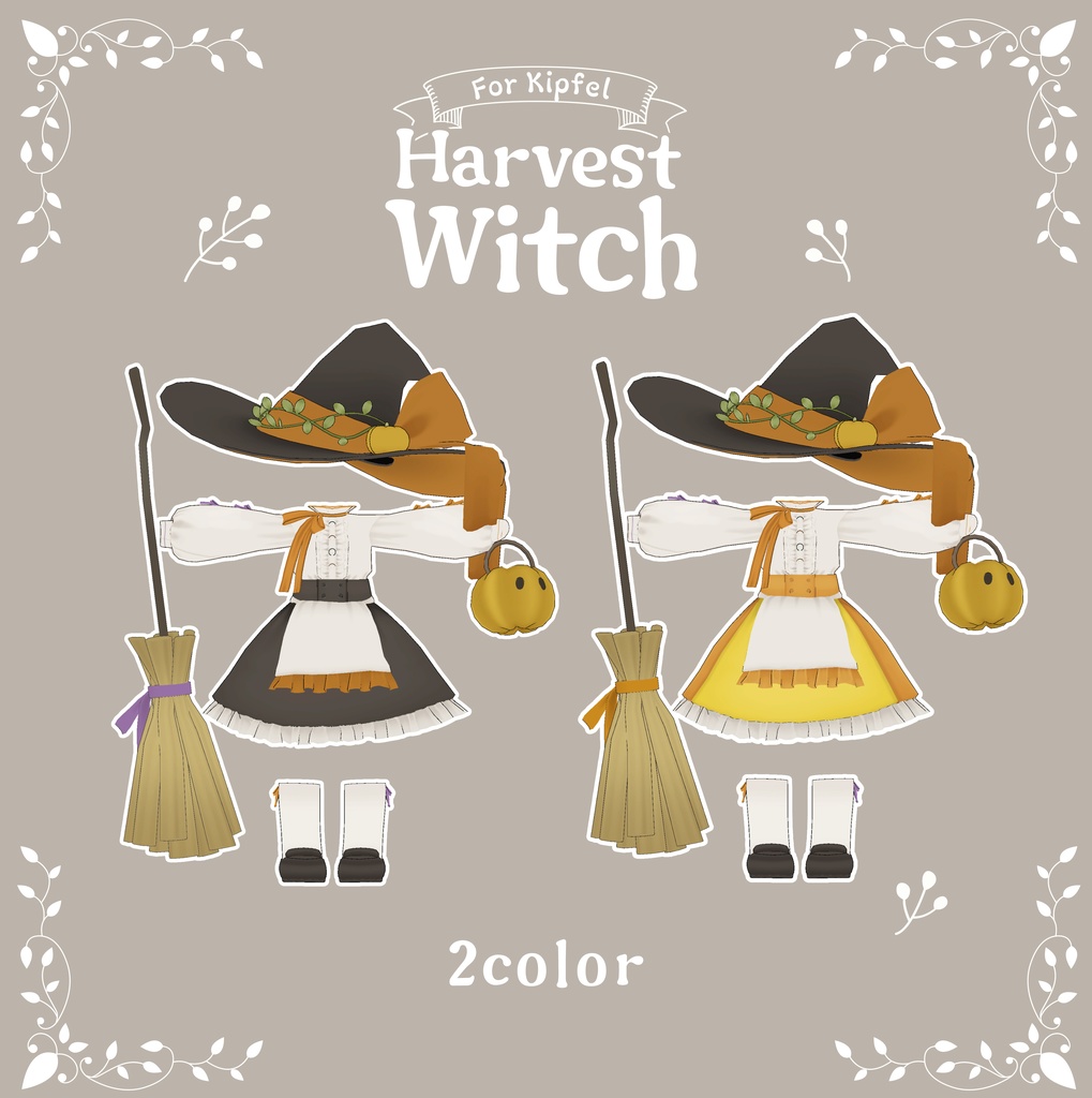 【キプフェル対応】Pain de mie ~ Harvest Witch~