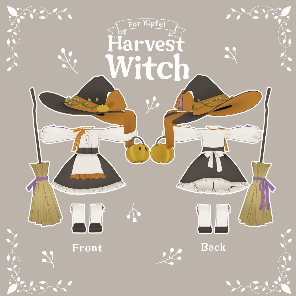 【キプフェル対応】Pain de mie ~ Harvest Witch~