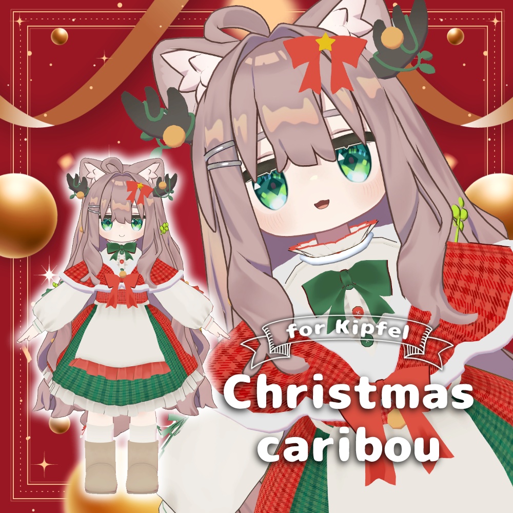 【キプフェル対応】Pain de mie ~ Christmas caribou ~