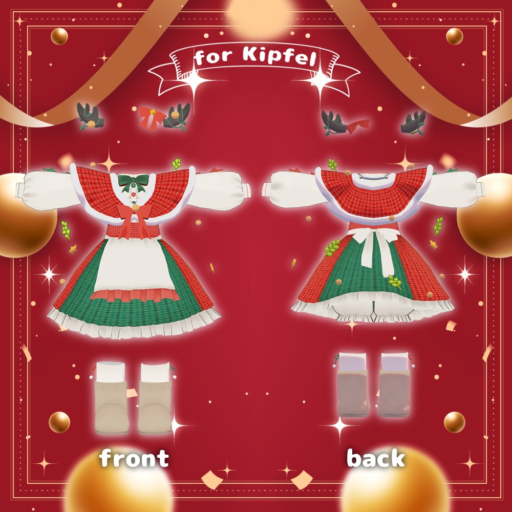 【キプフェル対応】Pain de mie ~ Christmas caribou ~