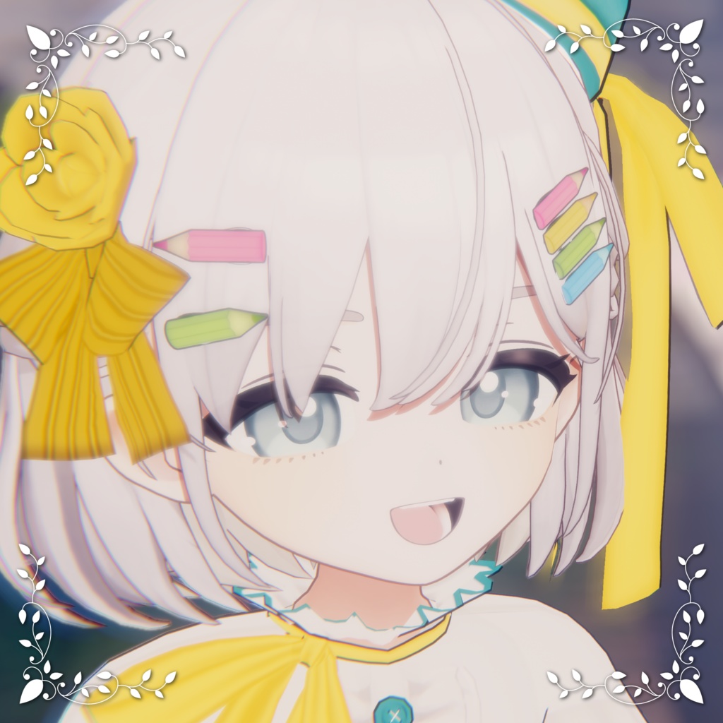 【キプフェル/しらつめ対応】えんぴつヘアピン