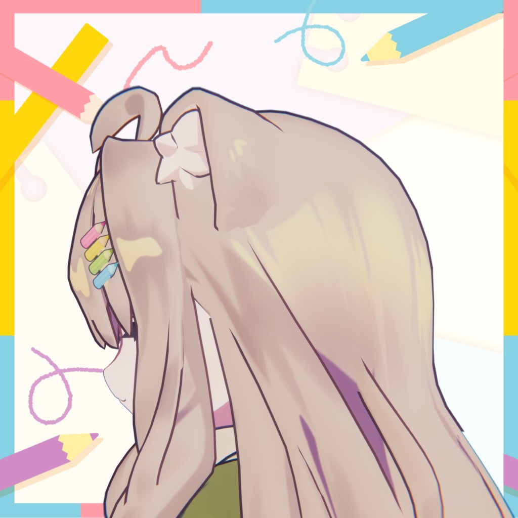 【キプフェル/しらつめ対応】えんぴつヘアピン