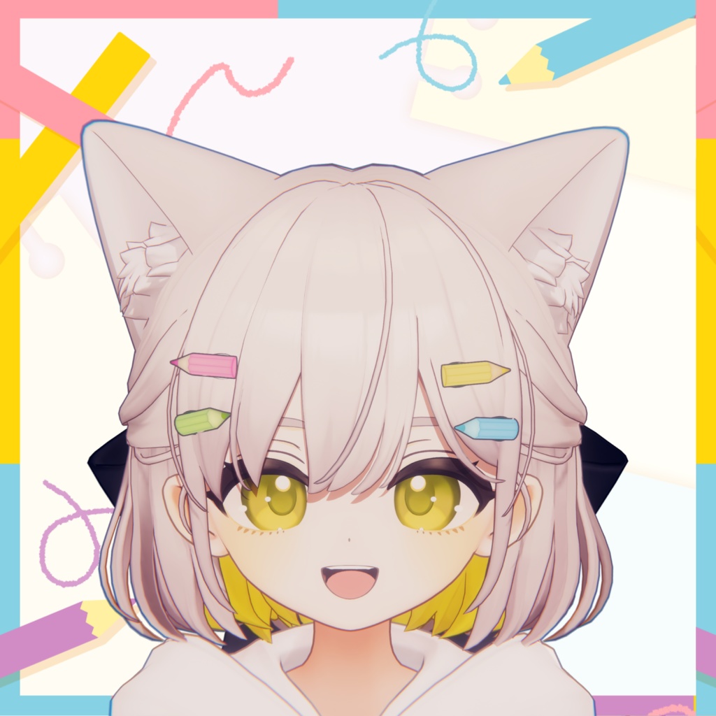 【キプフェル/しらつめ対応】えんぴつヘアピン