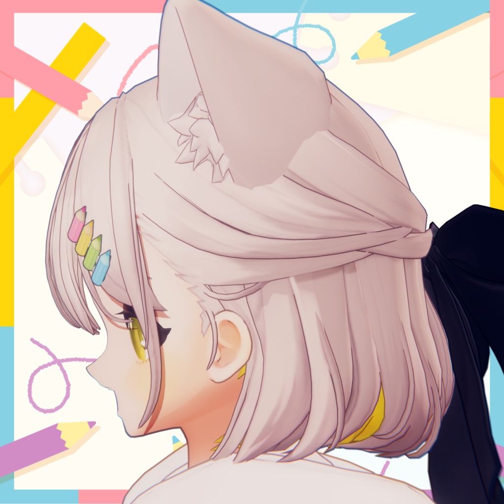 【キプフェル/しらつめ対応】えんぴつヘアピン