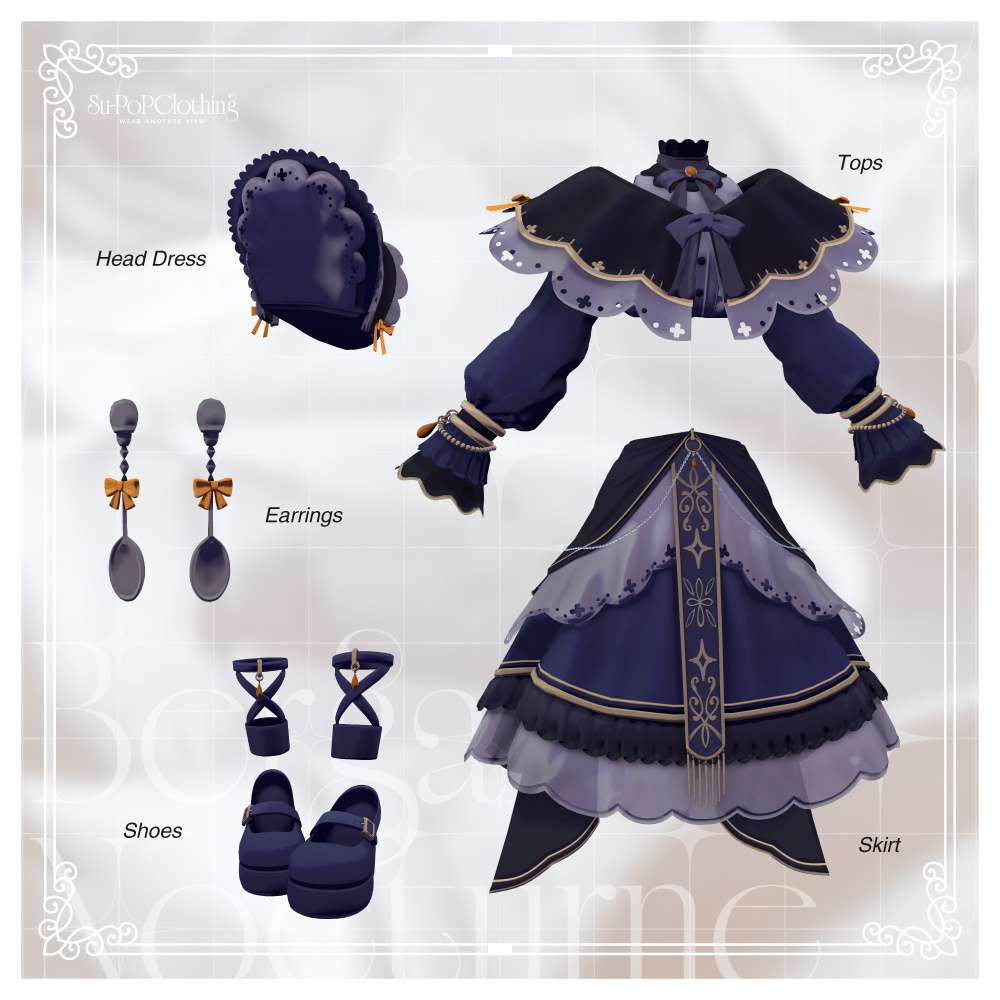 【記念セール中‼】Bergamot Nocturne【Design:でいたく】