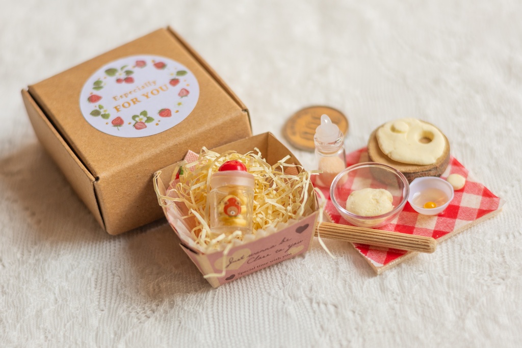 クッキー瓶が可愛い！ミニチュアクッキー作りセット