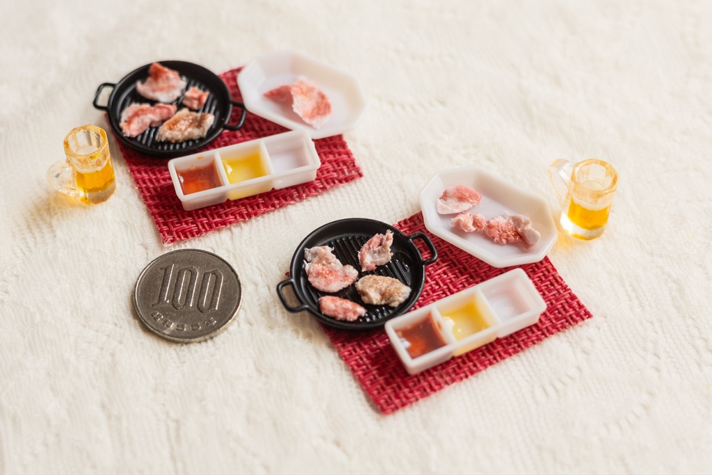 生ビールが進む!お肉のセット【ミニチュア】