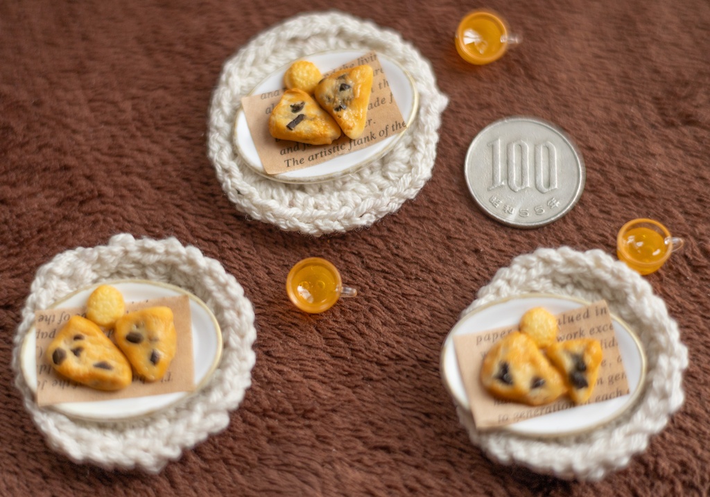 ザクザクチョコチップのスコーン【ミニチュア】