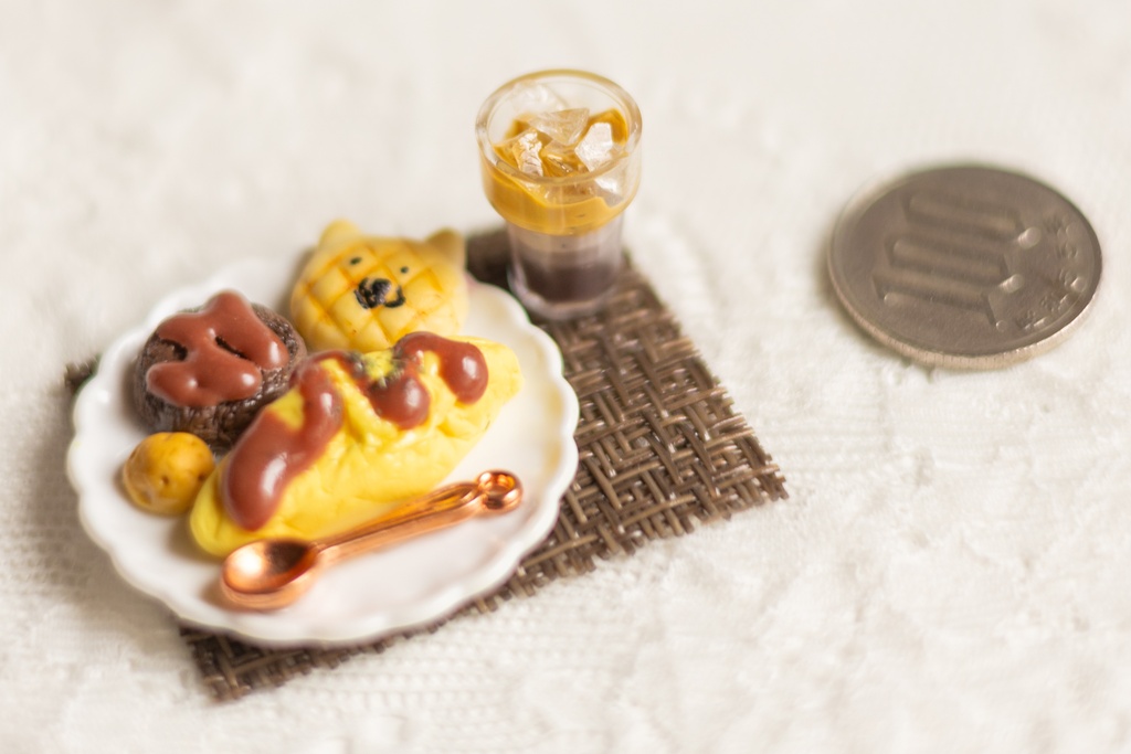 オムライスランチセット【ミニチュア】