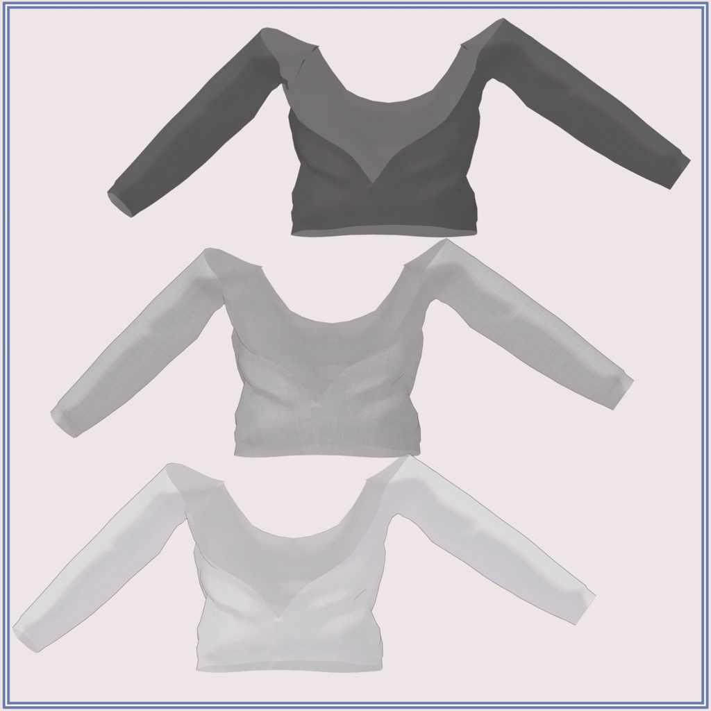 Karin カリン用)シースルー カーディガン&フリル水着 SeeThrough Cardigan&Frill Swimsuit