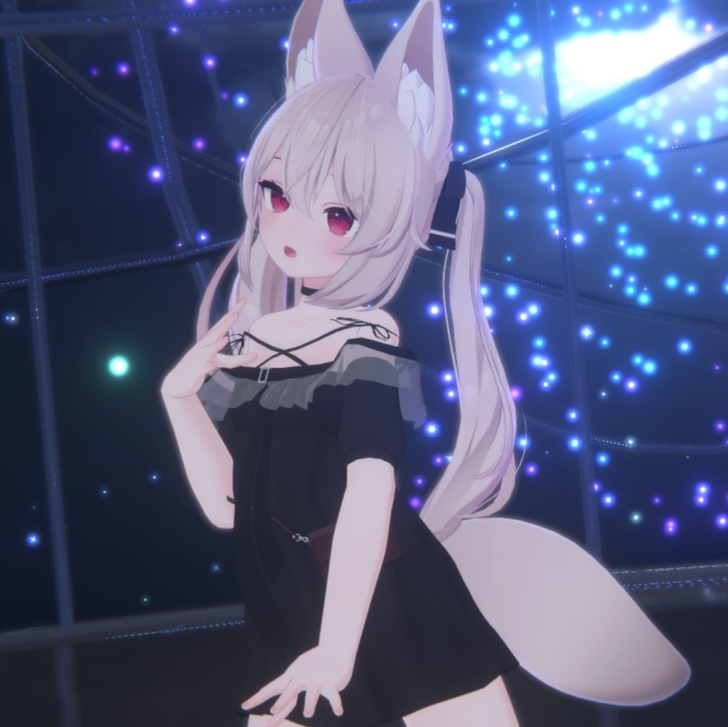 Karin カリン用)肩出しフリルワンピース&ブーツ Off Shoulder Frill One-piece&Boots