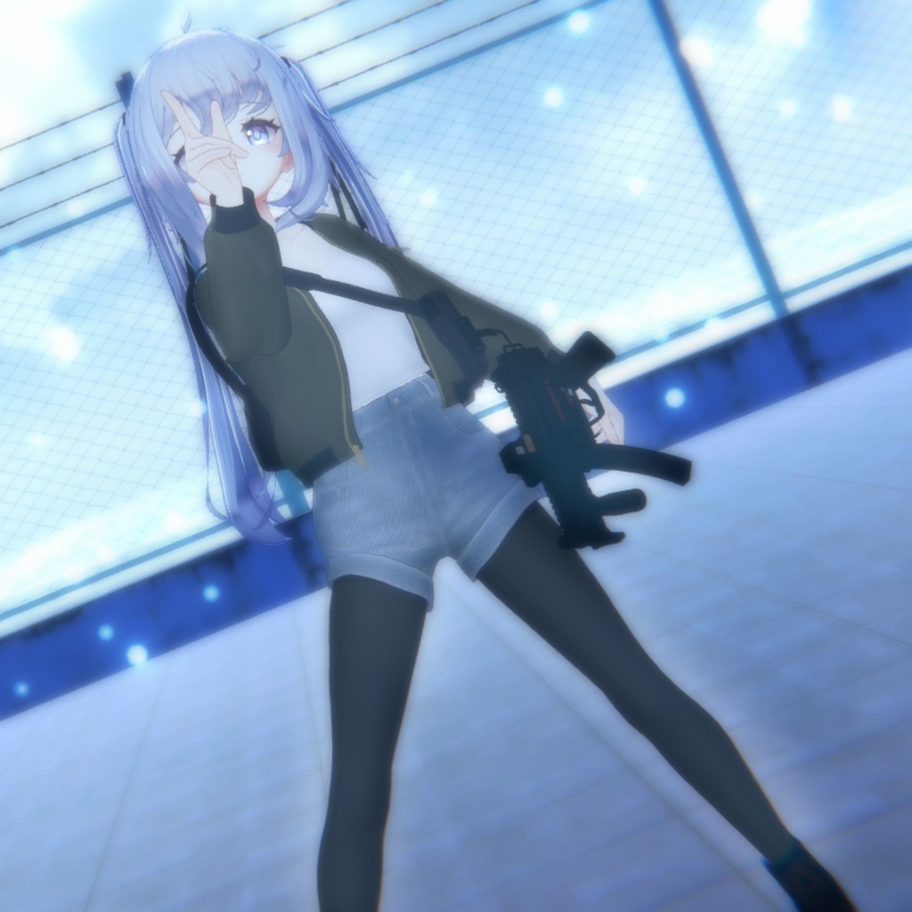 Sapphy サフィー用、PB対応)フライトジャケット&MP5K FlightJacket &MP5K