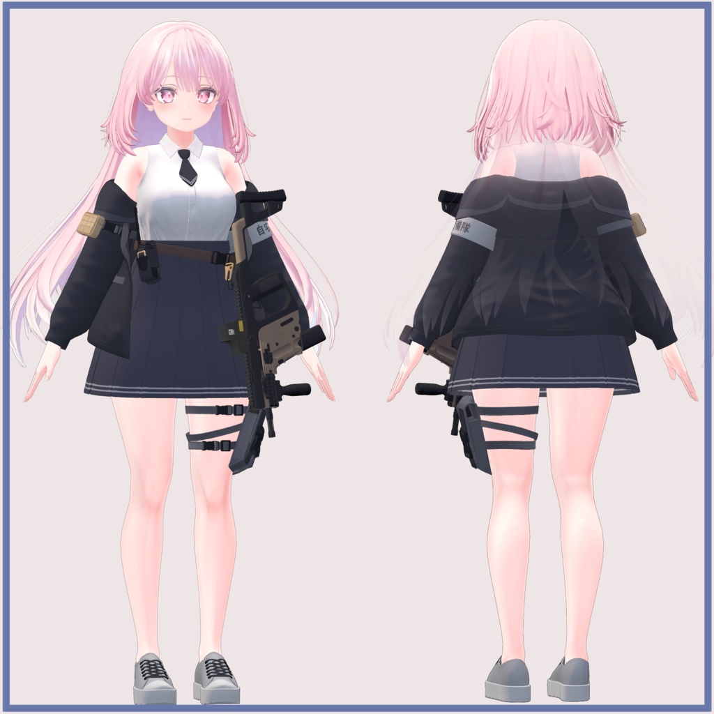 Selestia セレスティア用、PB対応)スリーブレスブラウス &KrissVector SleevelessBlouse &KrissVector