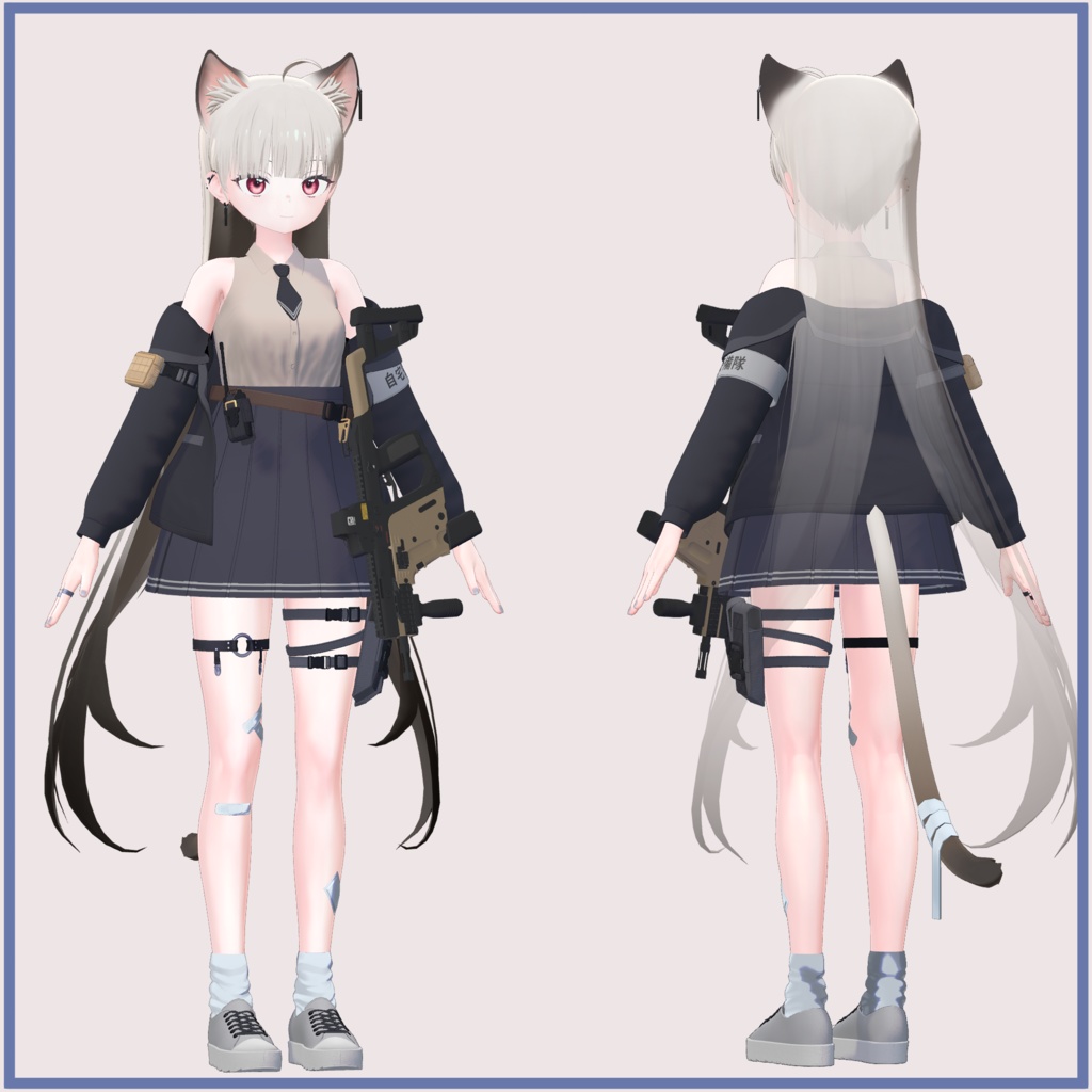 Yugi&Miyo ユギ&ミヨちゃん用、PB対応)スリーブレスブラウス &KrissVector SleevelessBlouse &KrissVector