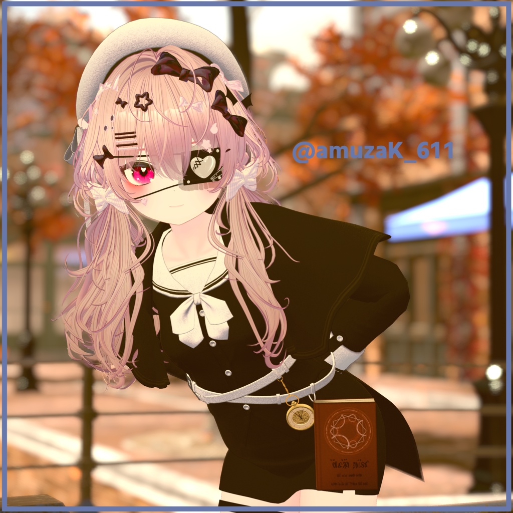 【3アバター対応】 魔法学校の制服セット Uniform set for Magic School