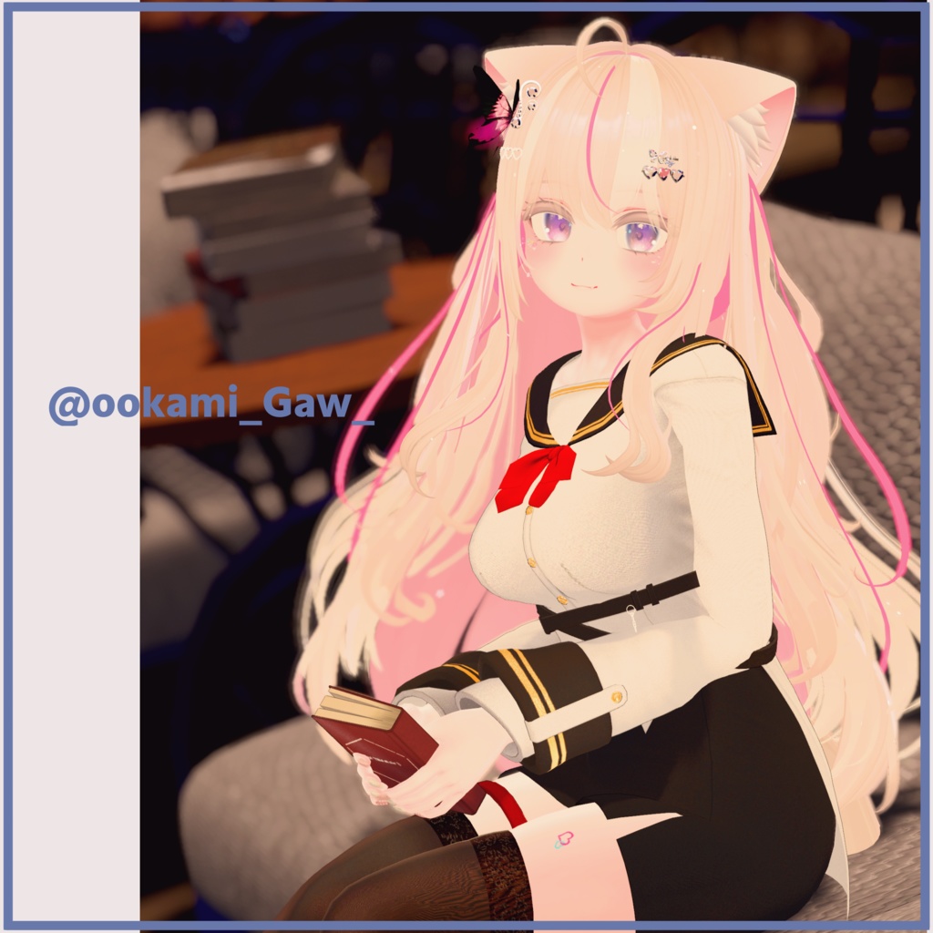 【3アバター対応】 魔法学校の制服セット Uniform set for Magic School