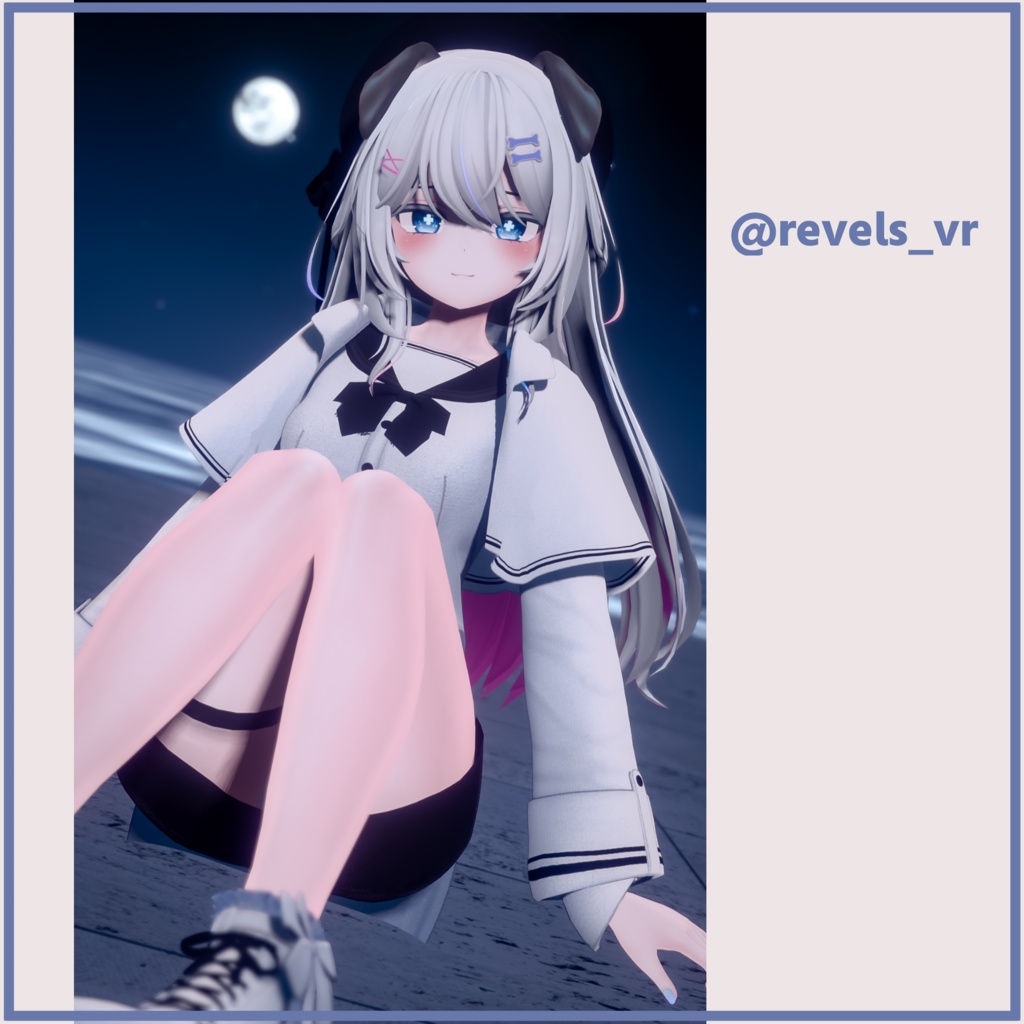 【3アバター対応】 魔法学校の制服セット Uniform set for Magic School