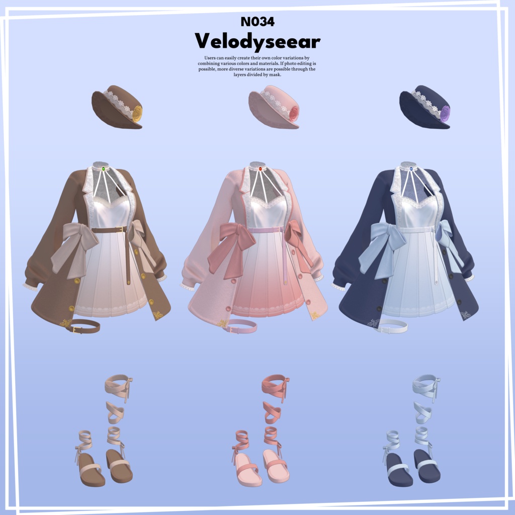 【5アバター対応】ベロディシアー Velodyseear