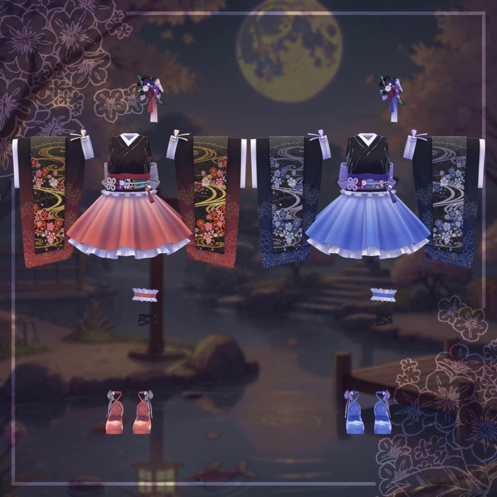 【8アバター対応】ユウナギ Yuunagi