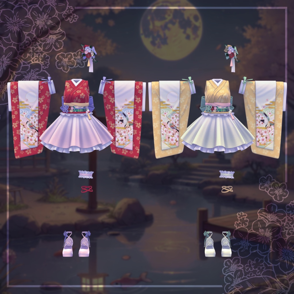 【8アバター対応】ユウナギ Yuunagi