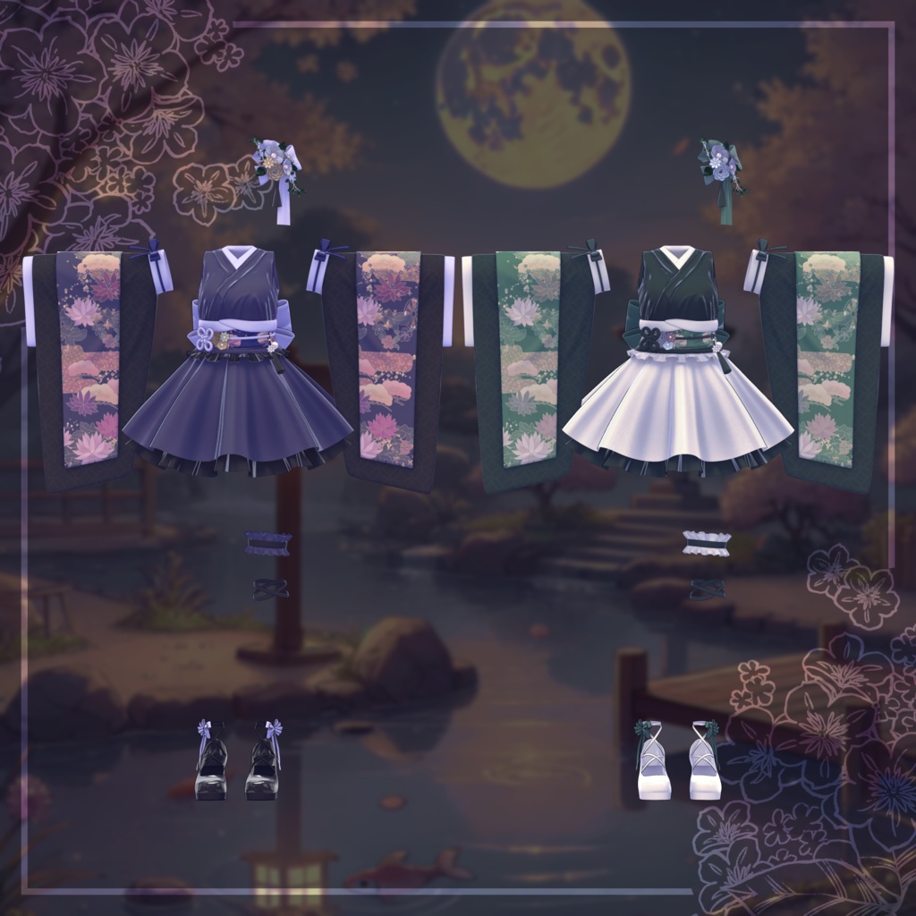 【8アバター対応】ユウナギ Yuunagi