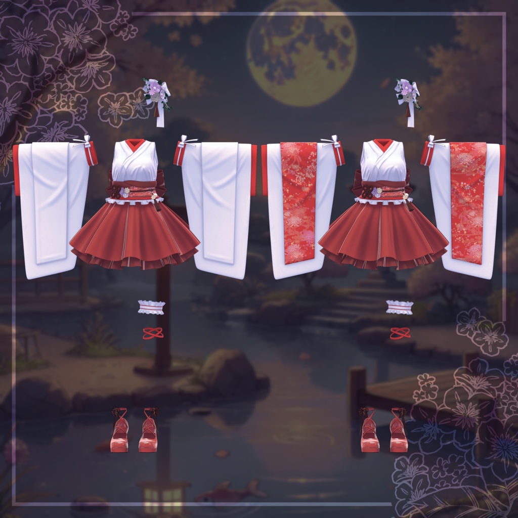 【8アバター対応】ユウナギ Yuunagi