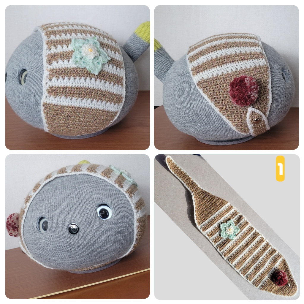 手編みのニコボ服 #1