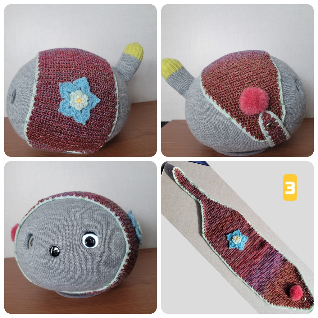 手編みのニコボ服 #3