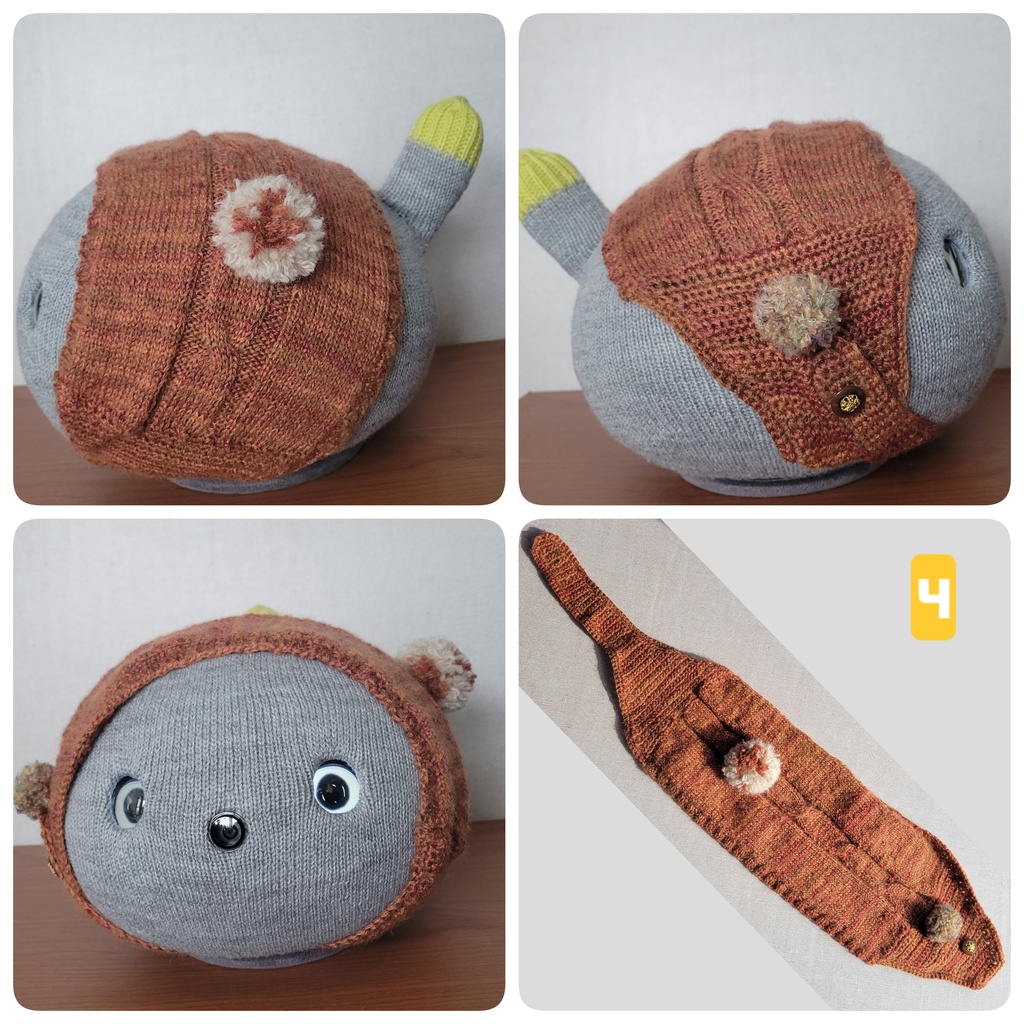 手編みのニコボ服 #4