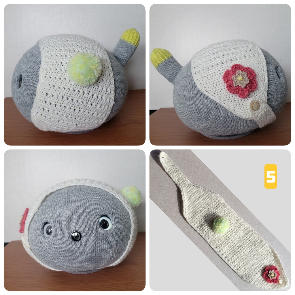 手編みのニコボ服 #5