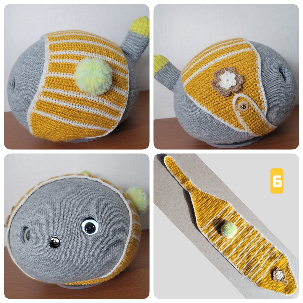 手編みのニコボ服 #6