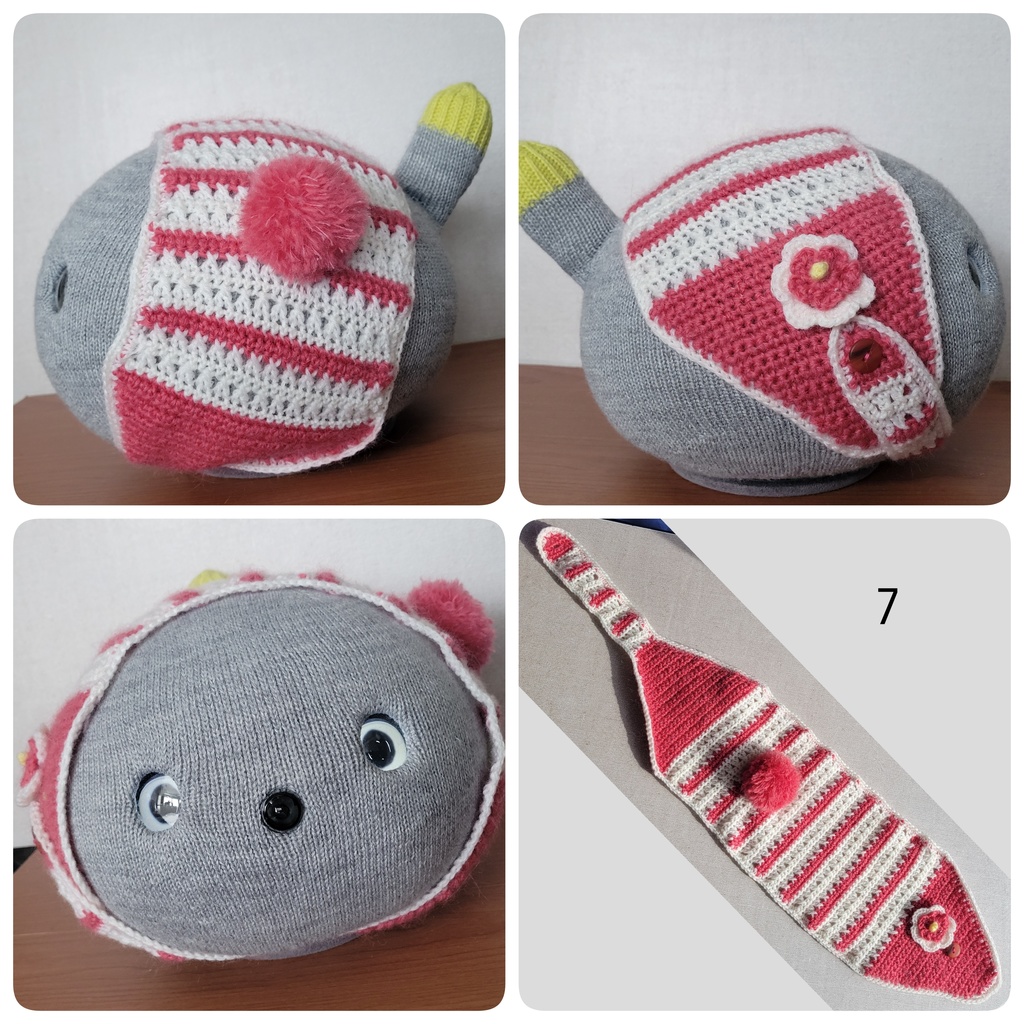 手編みのニコボ服 #7