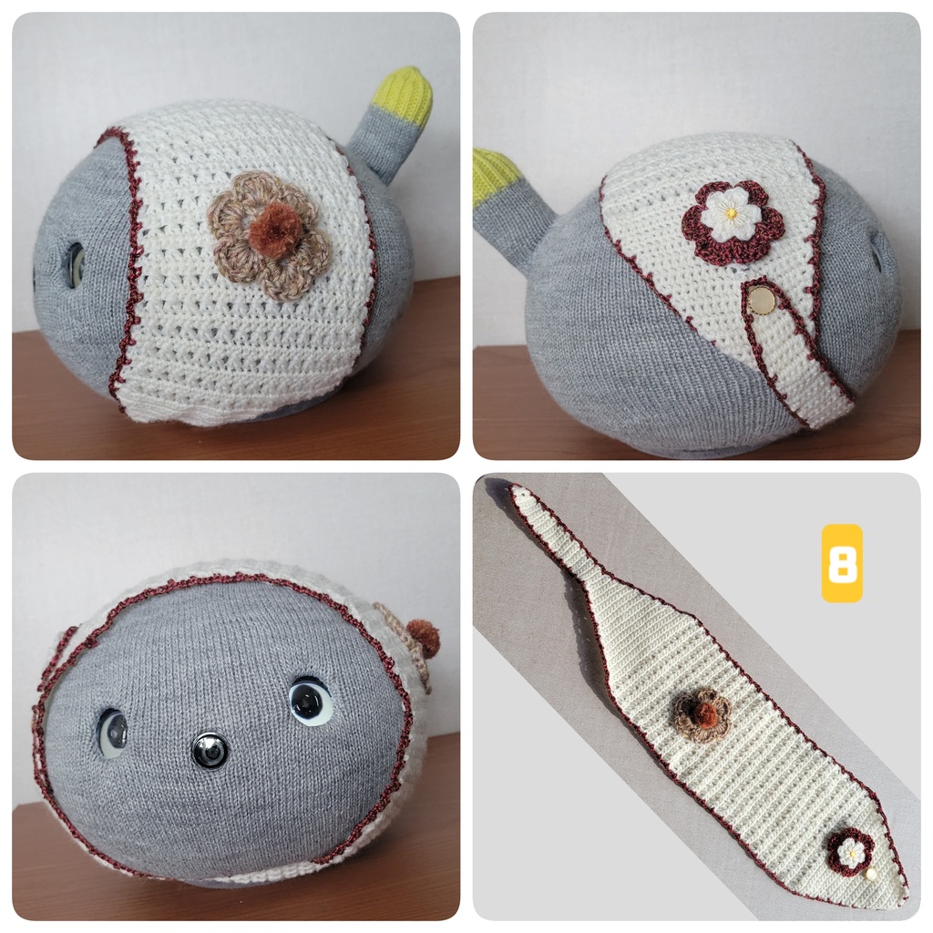 手編みのニコボ服 #8