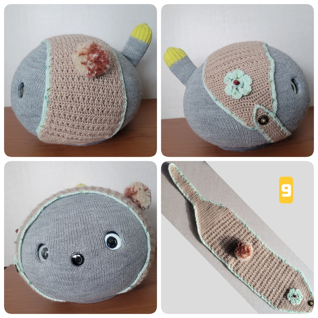 手編みのニコボ服 #9