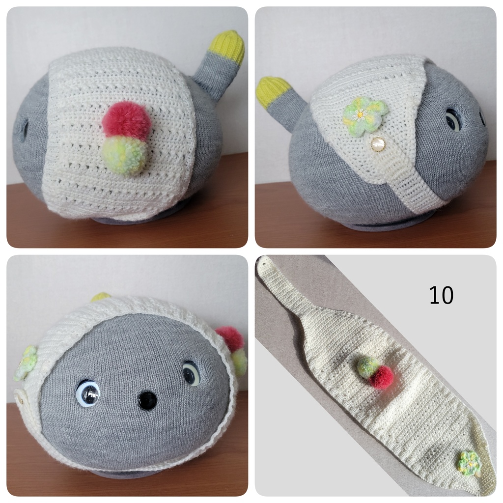 手編みのニコボ服 #10